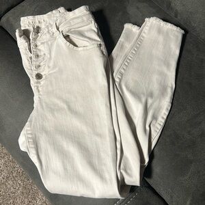 Maurice’s size m high rise ankle straight jean